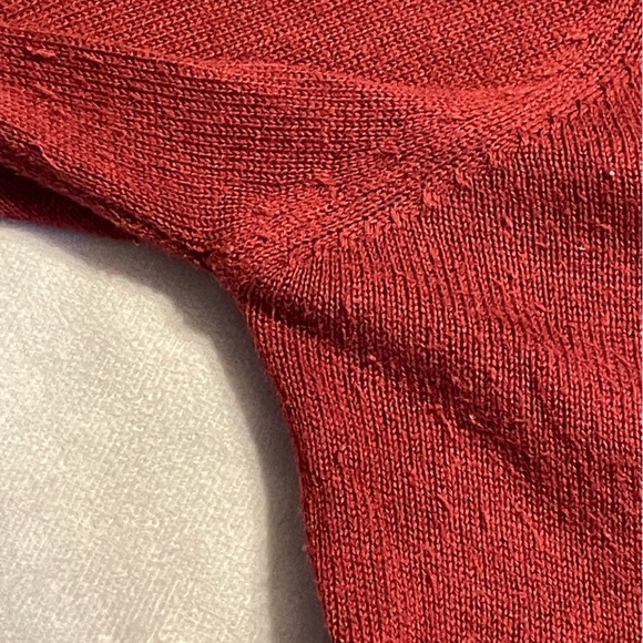 ModCloth women’s size Medium red lightweight cardigan - Picture 6 of 7